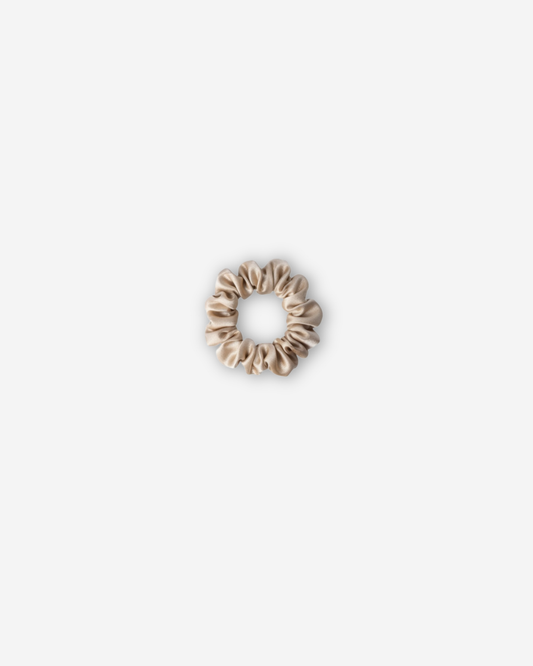 Silk Scrunchie (Small) - Bisque