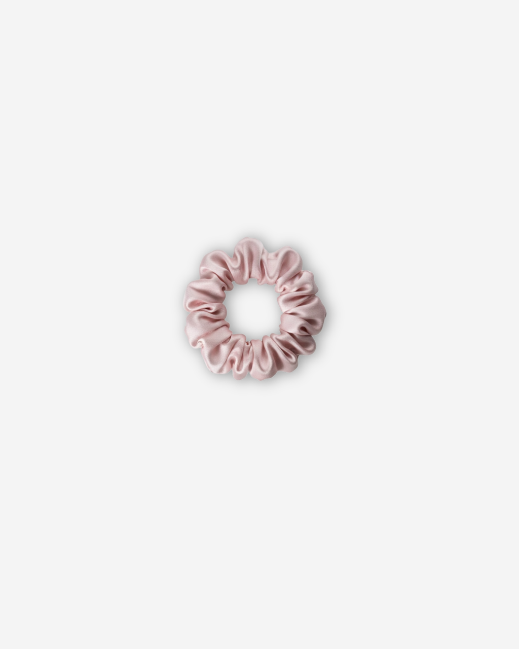 Silk Scrunchie (Medium) - Heavenly Pink